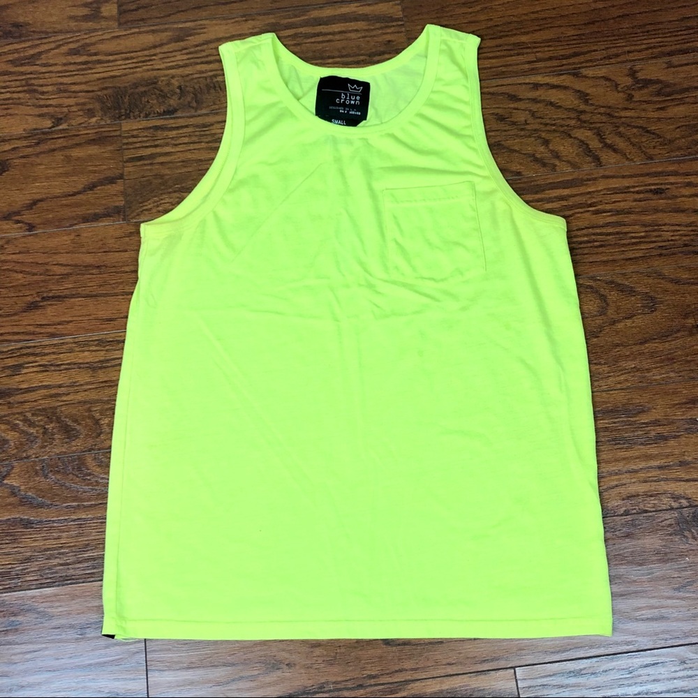 Blue Crown Tank Top